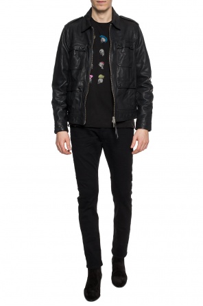 ‘kage’ leather jacket, zdjęcie 2 ‘kage’ leather jacket od AllSaints